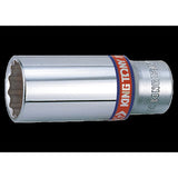 KING TONY Profi-Werkzeuge - 3/8" Steckschlüssel, Zoll, lang - 5/8" 323020S