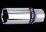 KING TONY Profi-Werkzeuge - 3/8" Steckschlüssel, metrisch, lang - 13 mm 323513M