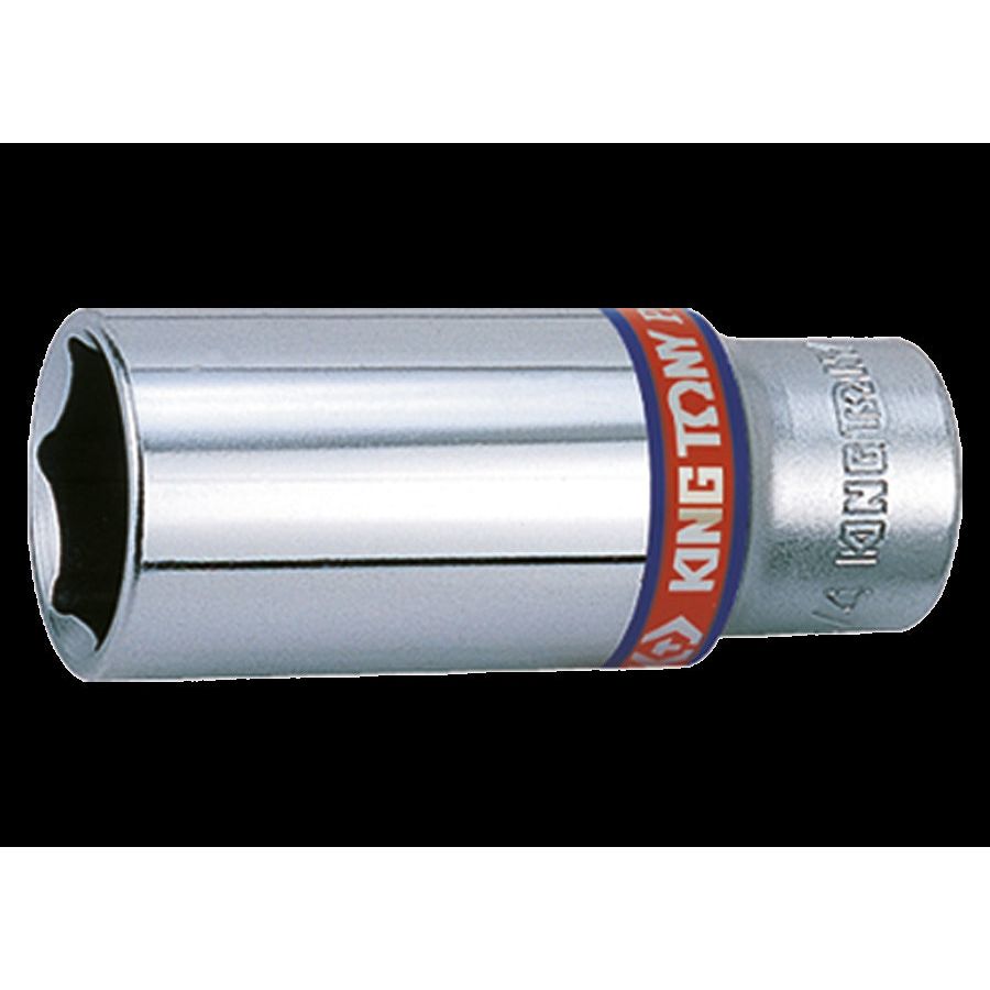 KING TONY Profi-Werkzeuge - 3/8" Steckschlüssel, Zoll, lang - 11/16" 323522S