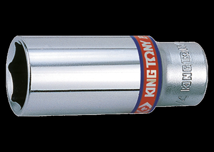 KING TONY Profi-Werkzeuge - 3/8" Steckschlüssel, Zoll, lang - 13/16" 323526S