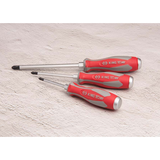 KING TONY Profi-Werkzeuge - PHILLIPS®-Schraubendreher, durchgehende Klinge - PH2 14610204R