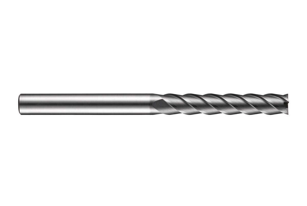 DORMER S718 Schaftfräser 10 mm VHM AlCrN beschichtet extra lang Z4 – für Edelstahl & Stahl