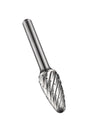 DORMER Frässtift RBF Ø12,7 mm VHM Blank für Stahl – Form F Tannenfräser
