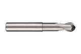 DORMER Radiusfräser S629 VHM 10 mm Kugelfräser 2 Schneiden extra kurz