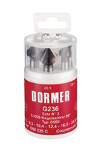 6 / 6.30 mm, 8.30 mm, 10.40 mm, 12.40 mm, 16.50 mm, 20.50 mm / G236 / 3