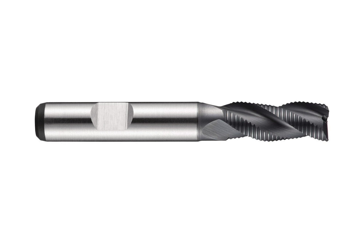 DORMER C922 Schaftfräser HSS-E-PM AlCroN-beschichtet Ø10 mm – DIN 844 K, 3 Schneiden