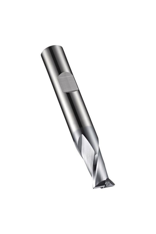 DORMER Langlochfräser HM AlCrN Z2 Ø10 mm – Extra kurz, DIN 6527 K, für Stahl & Edelstahl