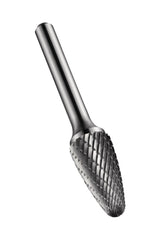 DORMER Frässtift RBF Ø 12,7 mm HM Kreuzverzahnung – Form F für Konturen und Kanten