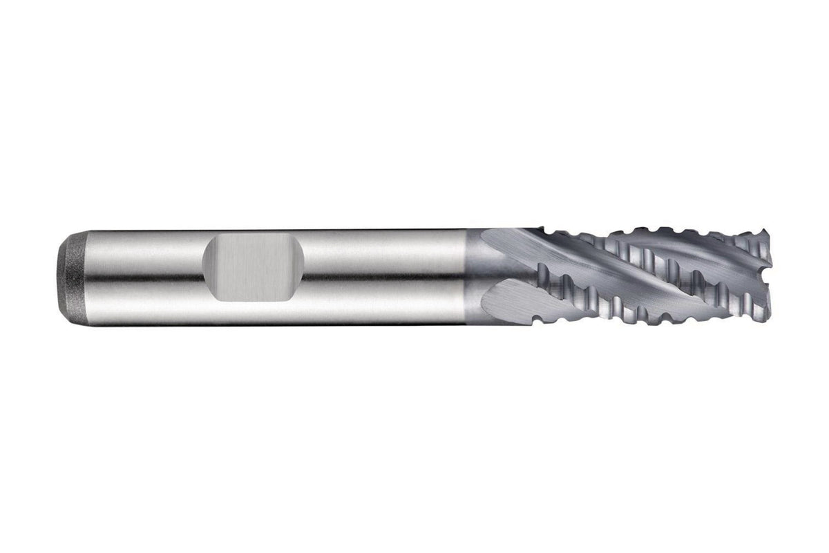 DORMER C413 Schaftfräser HSS-E TiCN 10 mm – DIN 844 K, 4 Schneiden, 30° Helix