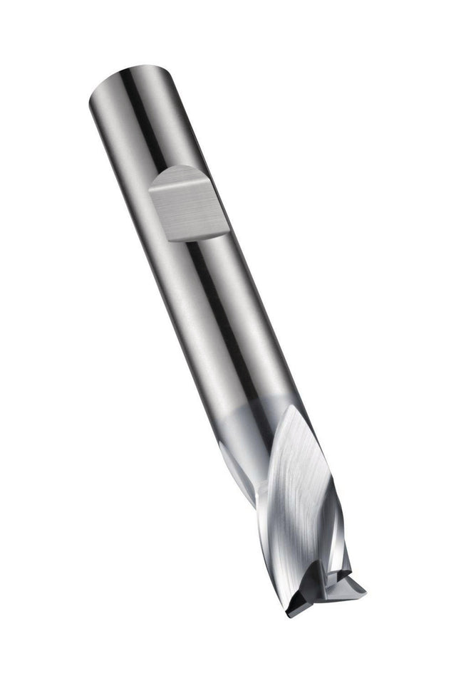 DORMER Langlochfräser HM AlCrN 10 mm – 3 Schneiden, DIN 6527 K, extra kurz