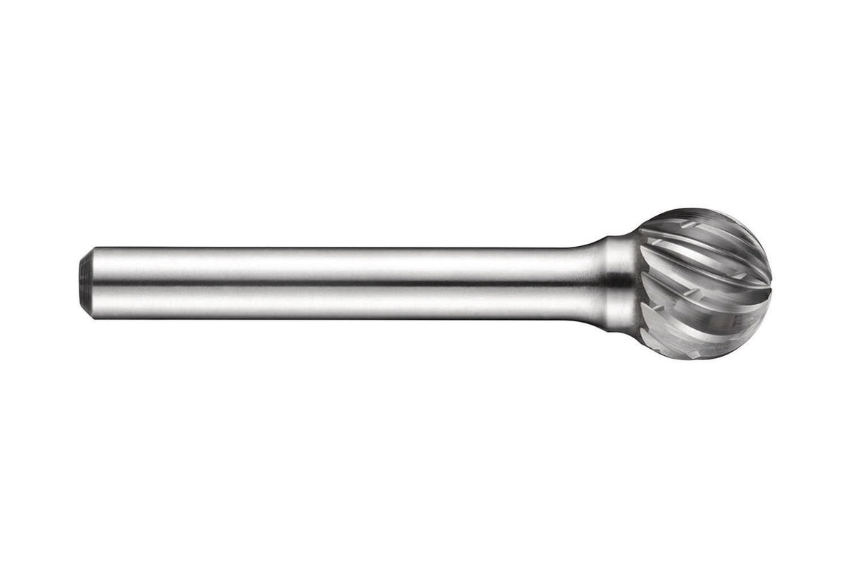 DORMER Frässtift KUD Ø 12,7 mm VHM Kugelform für Stahl