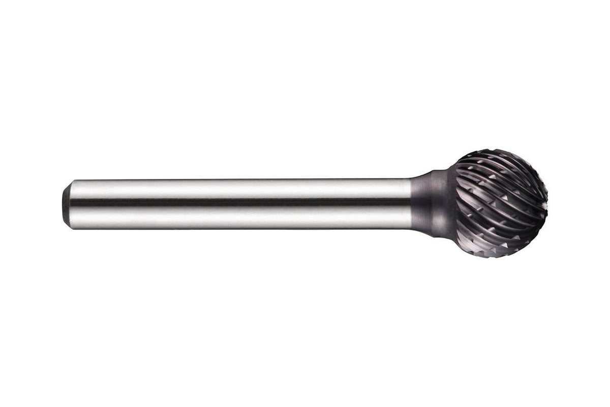 DORMER Frässtift KUD Ø 12,7 mm HM TiAlN Kreuzverzahnung für Stahl & Edelstahl