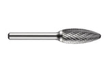 DORMER P815 Frässtift Form H Ø 12,7 mm HM Kreuzverzahnung Schaft-Ø 6 mm