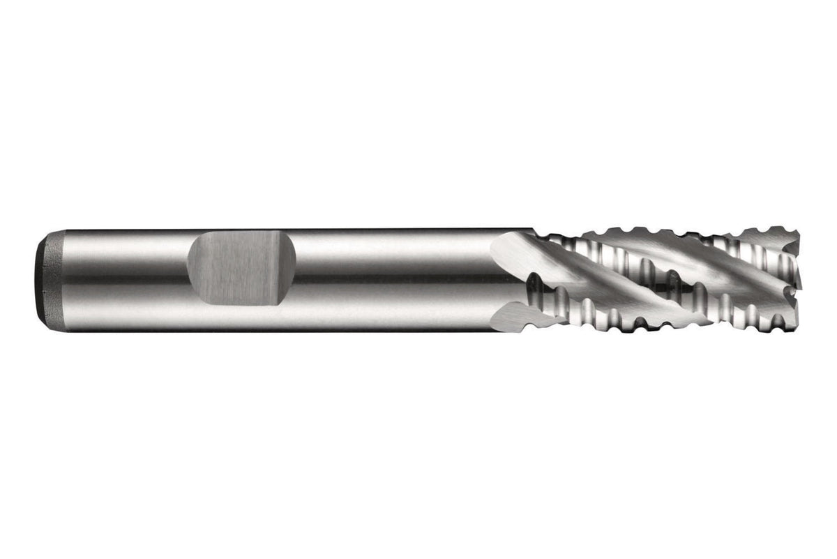 DORMER C400 Schaftfräser HSS-E Ø10 mm DIN 844 K – 4 Schneiden, 30° Drall, Weldonschaft