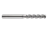 DORMER S715 Schaftfräser 10 mm extra lang, 3 Schneiden, VHM AlCrN-beschichtet
