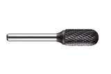 DORMER Frässtift WRC 12,7 mm HM TiAlN – Zylindrischer Frässtift mit Kugelnase für Stahl & Edelstahl