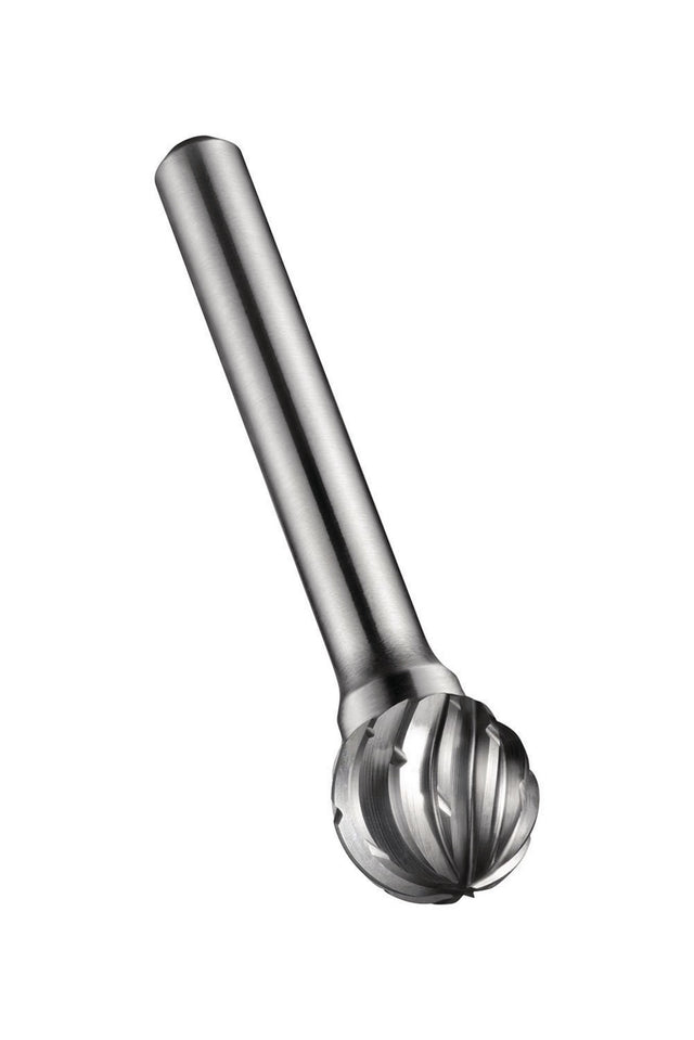 DORMER Frässtift KUD Ø 12,7 mm VHM Kugelform für Stahl