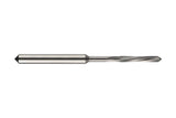 NC-Reibahle B481 DIN 8093 Form B Ø1,5 mm HM blank dallgenutet von DORMER