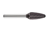 DORMER Frässtift RBF Ø 12,7 mm HM TiAlN – Tannenform für Konturen und Kanten