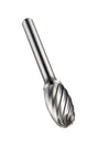 DORMER Frässtift TRE Ø 12,7 mm HM für INOX – 22 mm Kopflänge, 6 mm Schaft