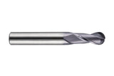 DORMER Radiusfräser S501 1 mm HM X-CEED 2 Schneiden AlTiN für Stahl und Edelstahl