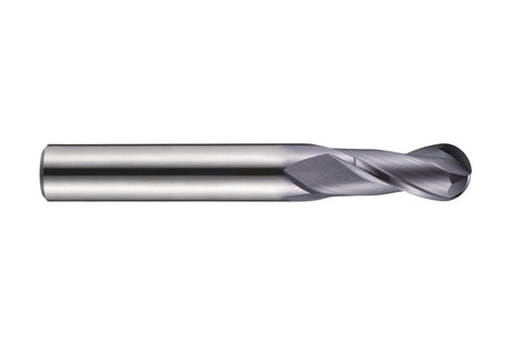 DORMER Radiusfräser S501 1 mm HM X-CEED 2 Schneiden AlTiN für Stahl und Edelstahl