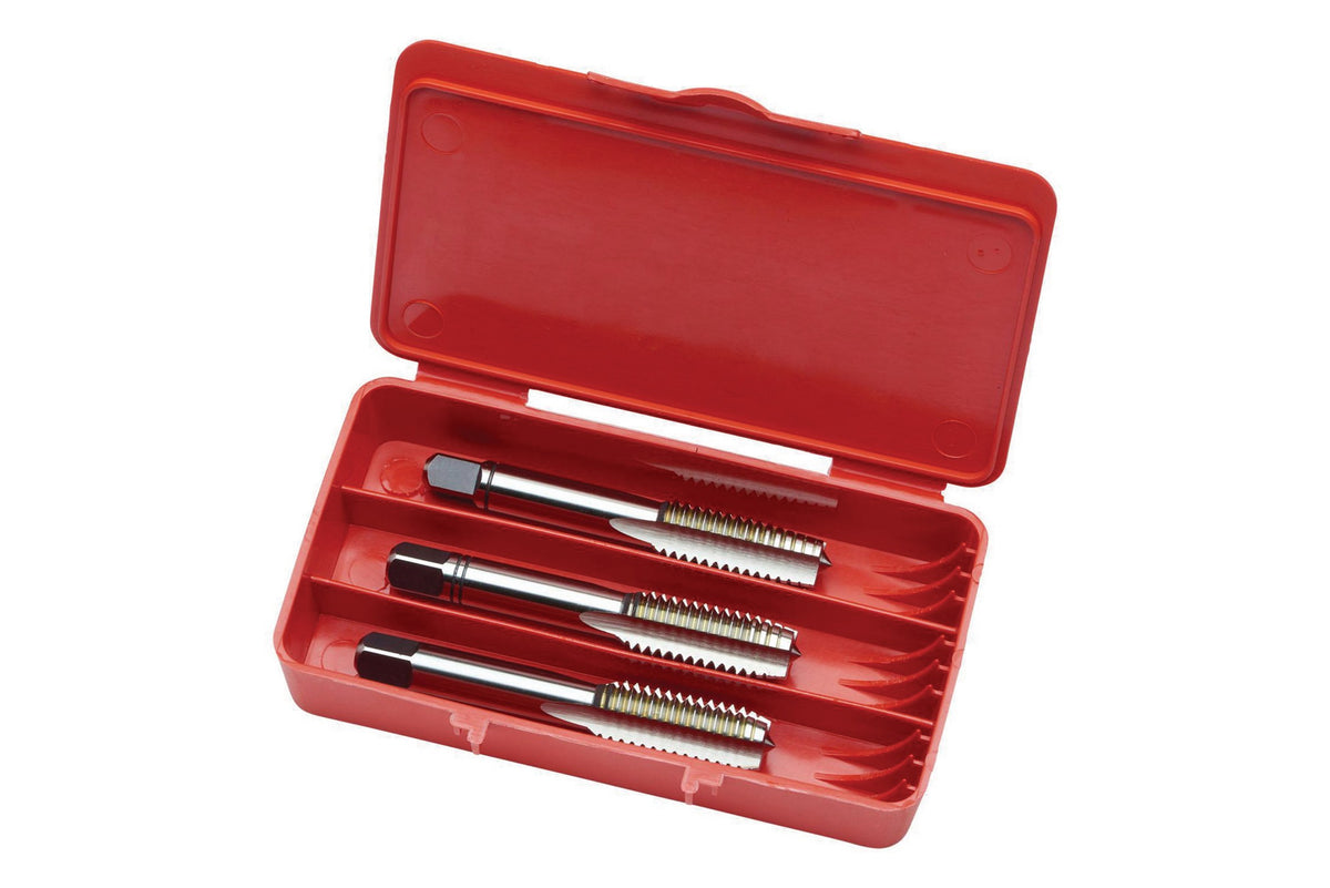 DORMER Handgewindebohrer Form C UNC 1/2 Zoll x 13 HSS 2B – 3-teiliges Set für Durchgangs- und Sacklochgewinde