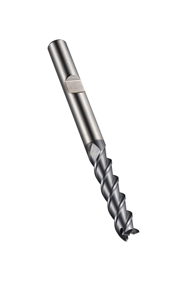 DORMER C920 Schaftfräser 10 mm HSS-E-PM AlCroN-beschichtet DIN 844 L Z4 – Lang, 45° Drall, für Stahl & Edelstahl