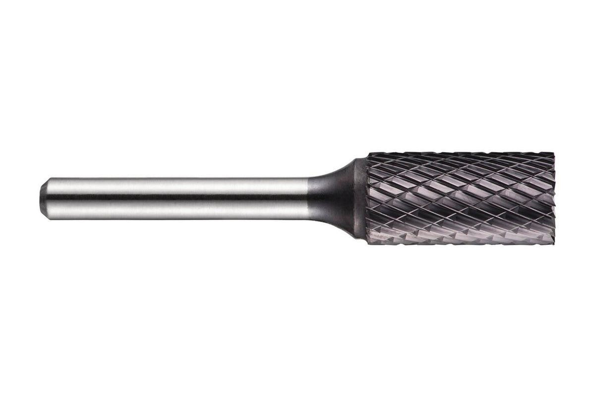 DORMER Frässtift ZYA-S Ø 12,7 mm HM TiAlN mit Stirnverzahnung, 25 mm Kopflänge
