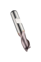 DORMER Langlochfräser HSS-E-PM TiCN Z.2 Ø1 mm – Extra Kurz, DIN 327 D, 6 mm Weldonschaft