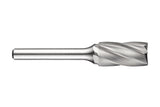 DORMER Frässtift ZYA-S Ø 12,7 mm HM Blank für Aluminium – 25 mm Kopflänge, 6 mm Schaft