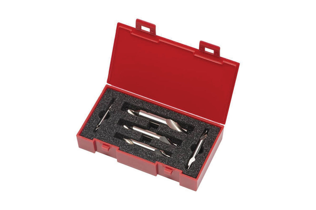 DORMER Zentrierbohrersatz A296 5-teilig HSS 1,0–4,0 mm DIN 333A