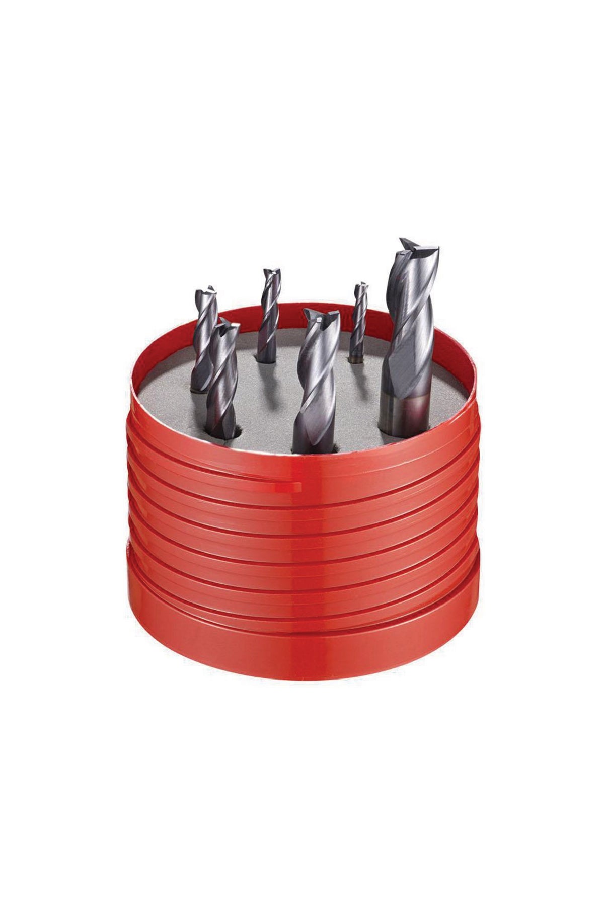 DORMER Schaftfräserset Nr.933 S991 6-teilig VHM TiAlN 3-10 mm Runddose