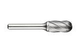 DORMER Frässtift WRC 12,7 mm HM für Aluminium – Zylindrischer Frässtift mit Kugelnase