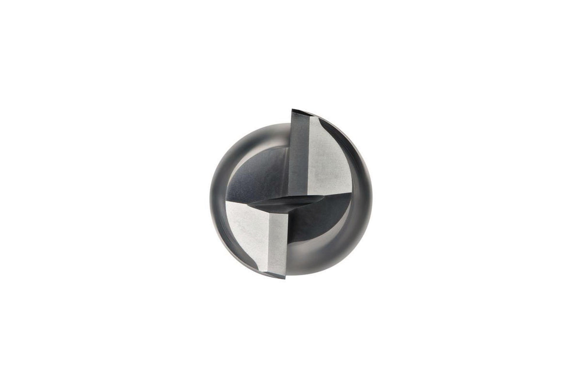 DORMER Langlochfräser HM AlCrN 10 mm Z2 – DIN 6527 L, VHM, 28° Drallwinkel, 19 mm Schnittlänge