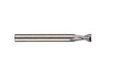 DORMER Schaftfräser S638 Typ W Ø10,3 mm HM Polished – extra kurz, 2 Schneiden