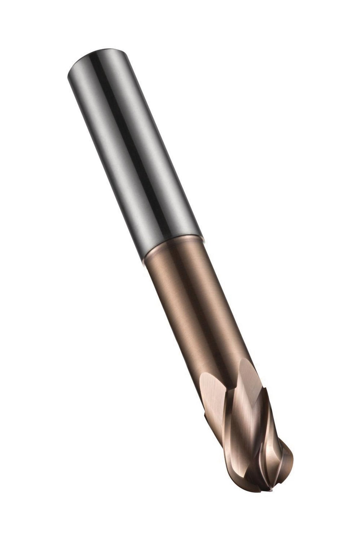 DORMER Radiusfräser S535 10 mm HM TiSiN Z4 extra kurz – Kugelfräser für gehärtete Materialien