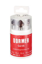 6 / 6.30 mm, 8.30 mm, 10.40 mm, 12.40 mm, 16.50 mm, 20.50 mm / G236 / 5