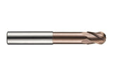 DORMER Radiusfräser S535 10 mm HM TiSiN Z4 extra kurz – Kugelfräser für gehärtete Materialien