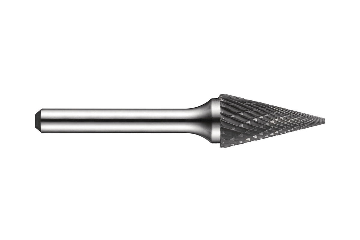 DORMER Frässtift SKM Ø12,7 mm HM Kreuzverzahnung Kegelform P823