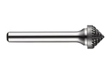 DORMER Frässtift Form K 90° Kegelsenker Ø 12,7 mm HM blank – für Stahl, Edelstahl, Guss