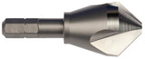 DORMER Kegelsenker 90° HSS-E Ø10,4 mm mit 3 Schneiden und Sechskantantrieb