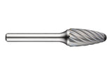 DORMER Frässtift RBF Ø 12,7 mm HM Verzahnung für INOX – Kopflänge 25 mm, Schaft-Ø 6 mm
