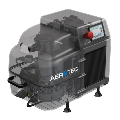 AEROTEC Schraubenkompressor COMPACK SMART 3 10 bar 380 l/min 400 V 4 kW – leistungsstark & kompakt