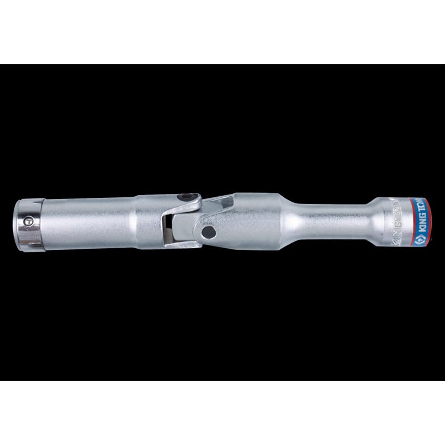 KING TONY Profi-Werkzeuge - 3/8’’ 6-Kant Steckschlüssel, für Zündkerzen, Zoll -  16 mm 378516M