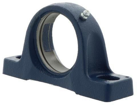 SKF Stehlagergehäuse SY508 M 80 mm – Grauguss, einteilig, dunkelblau