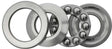 NSK Axial-Rillenkugellager 53209 U, 45 x 73 x 21,3 mm, einseitig wirkend, mit Unterlagscheiben