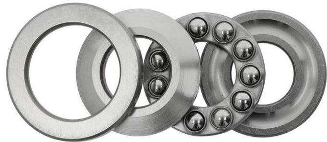 NSK Axial-Rillenkugellager 53215 U, 75 x 110 x 28,4 mm, einseitig wirkend, Stahlblechkäfig