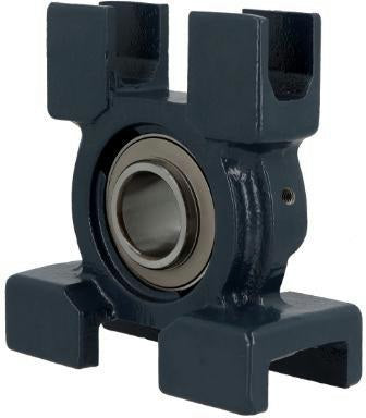 FYH Spann-Gehäuseeinheit UCTL209 J 45 mm mit Kanalstahlrahmen und Schleuderscheibendichtung
