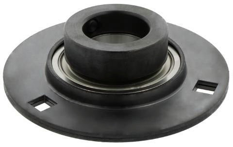 RHP Flanschlager-Gehäuseeinheit AELPF205 25 mm rund – 3-Loch, Exzenterspannring, Stahlblech